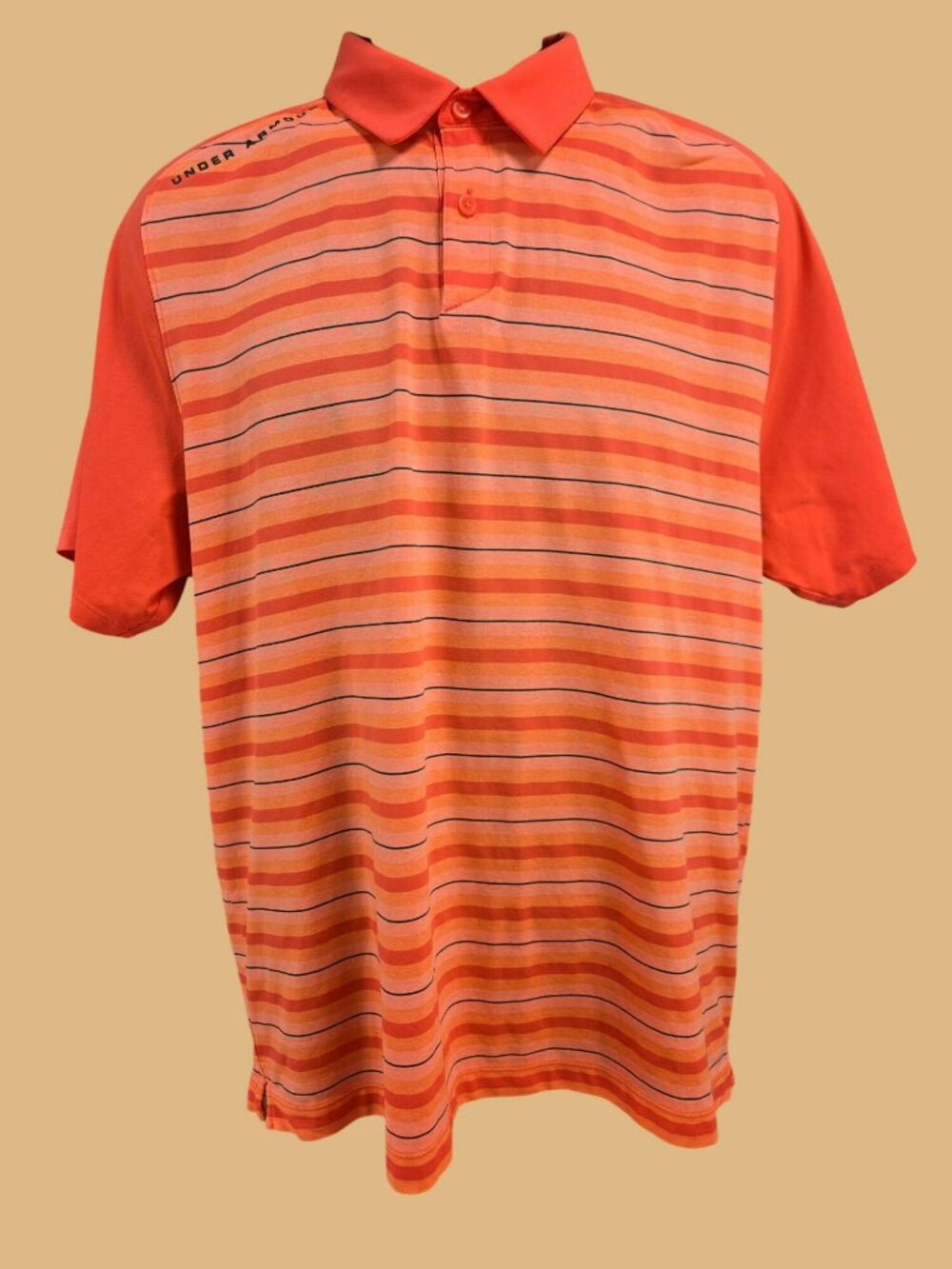 Under Armour Mens Loose Fit HeatGear Polo Large